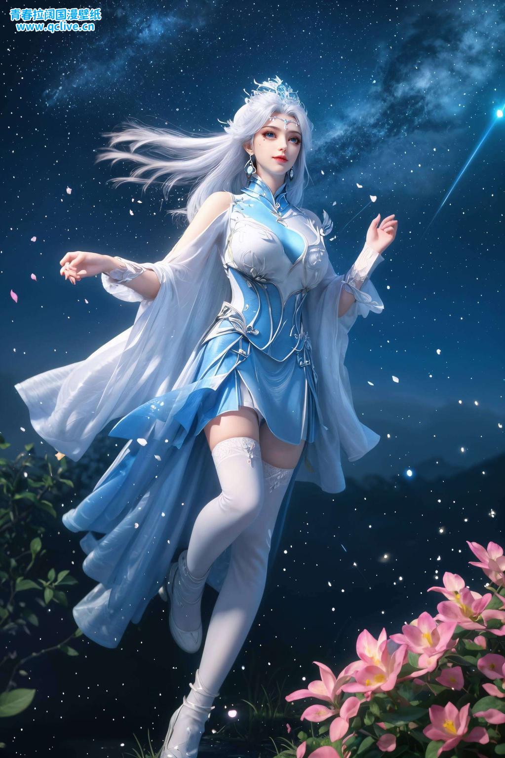 她们或灵动或娇俏壁纸上的国漫美女们仿佛跃然纸上