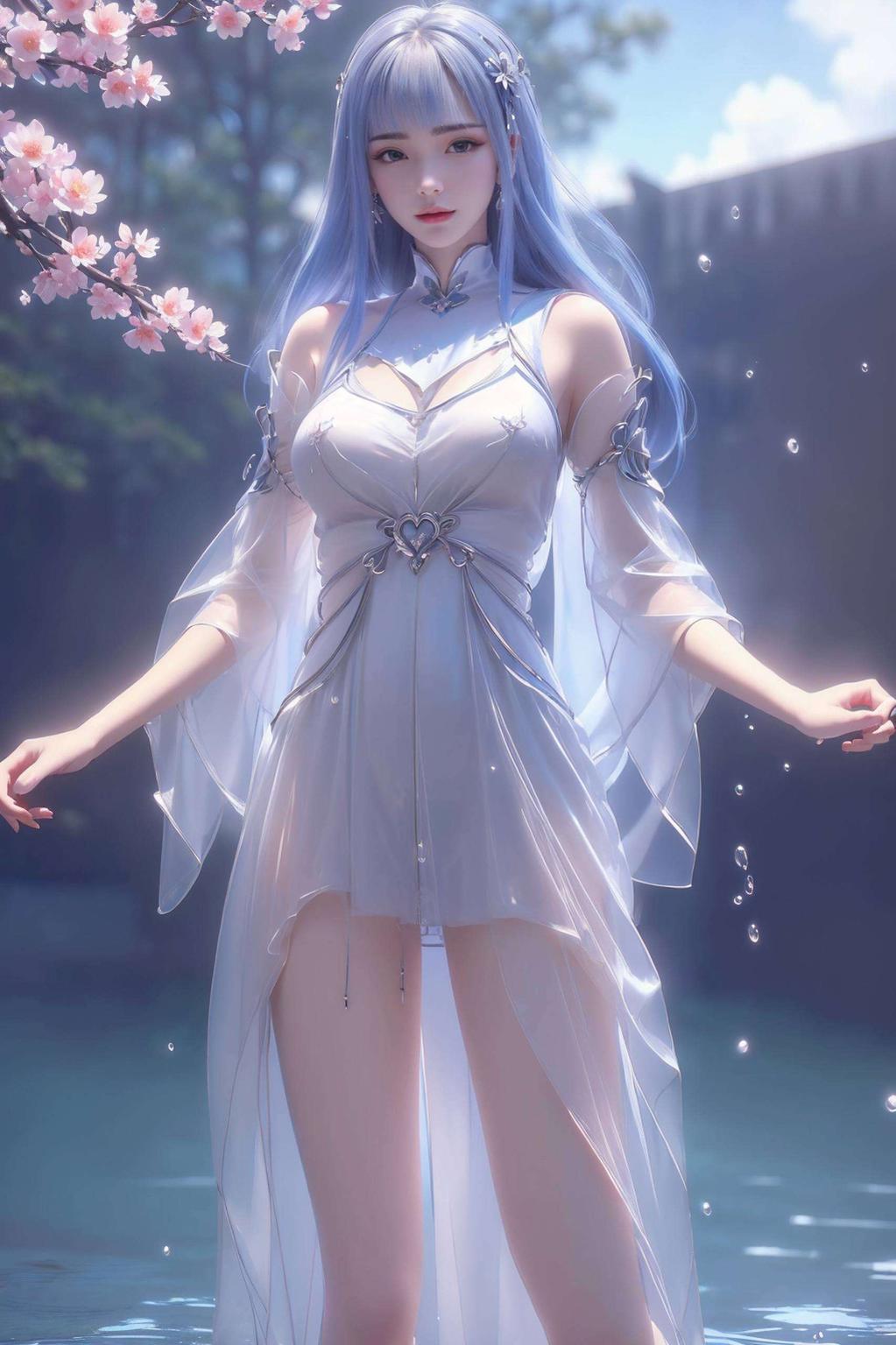 如壁纸般绚烂以抽象Pcai女神的形象深入人心