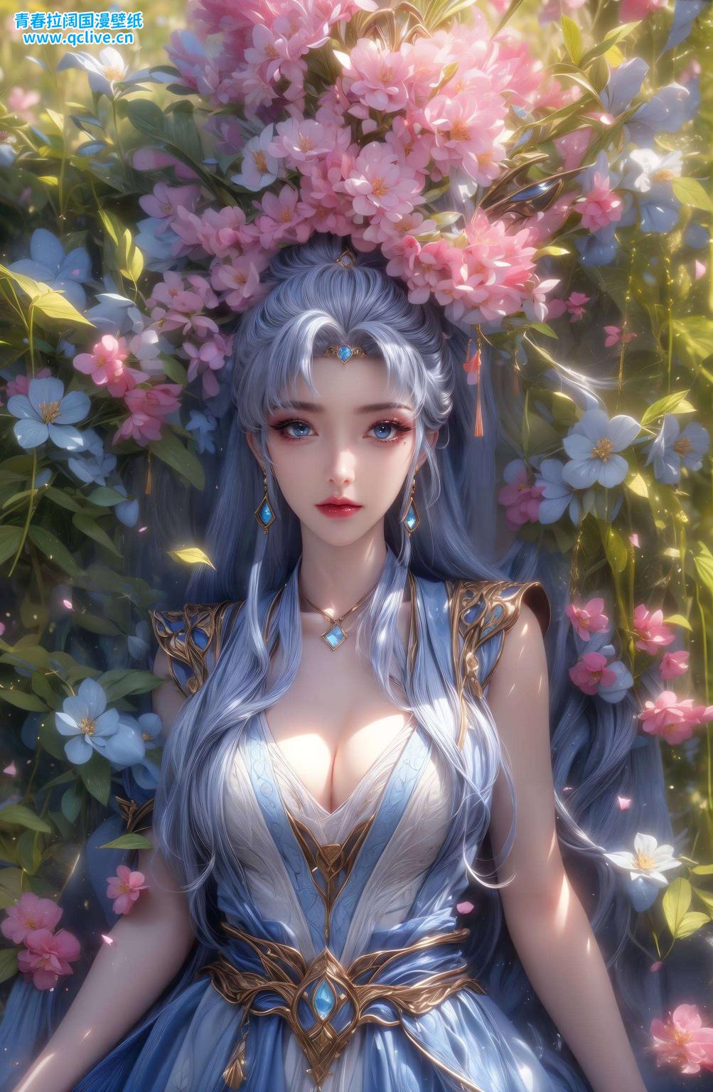 小蝶与宁雨蝶为你的手机带来别样的国漫风情