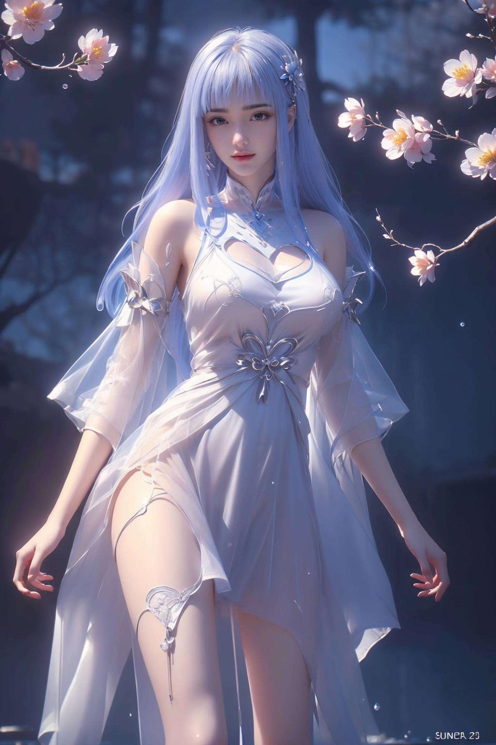 2560p的高清画质细腻的画面中