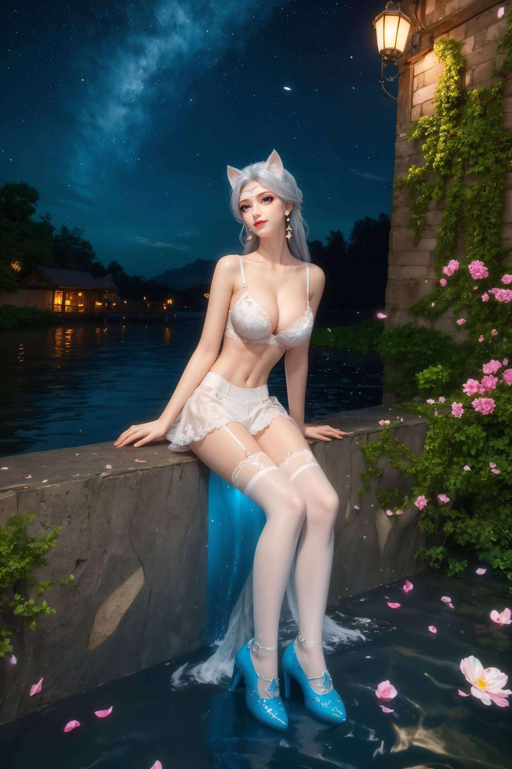 尽在每一次滑动间国漫女神风采尽显！这款超好看国漫女主AI现代iPad桌面主题