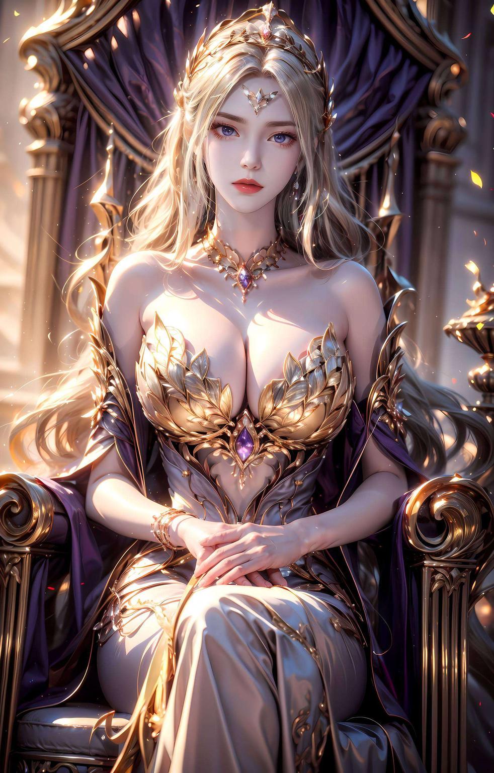 高清画质让她宛如女神降临全屏展现的国漫美女千仞雪