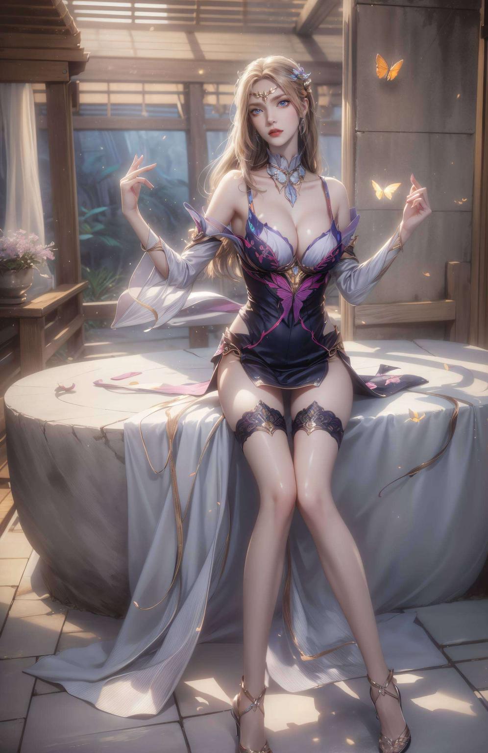 以国漫美女千仞雪为灵感为你的手机增添一份优雅气质