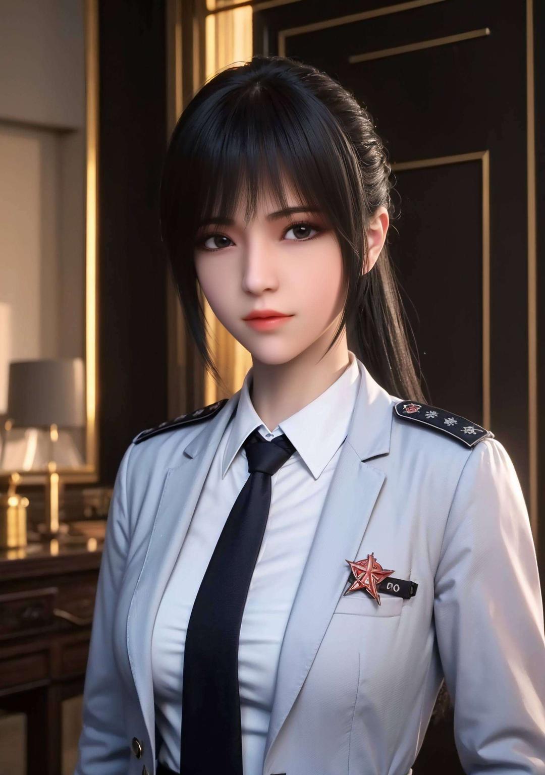 细节满分巧妙捕捉了琪琳的灵动表情