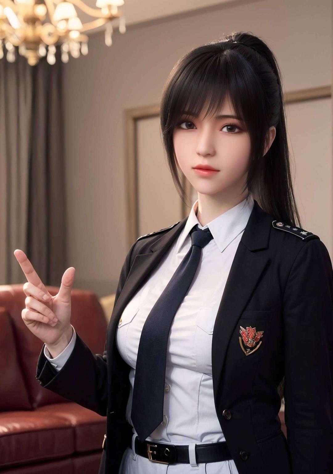 每一处细节都彰显着国漫之美这款震撼碎花的1080p国漫女神壁纸