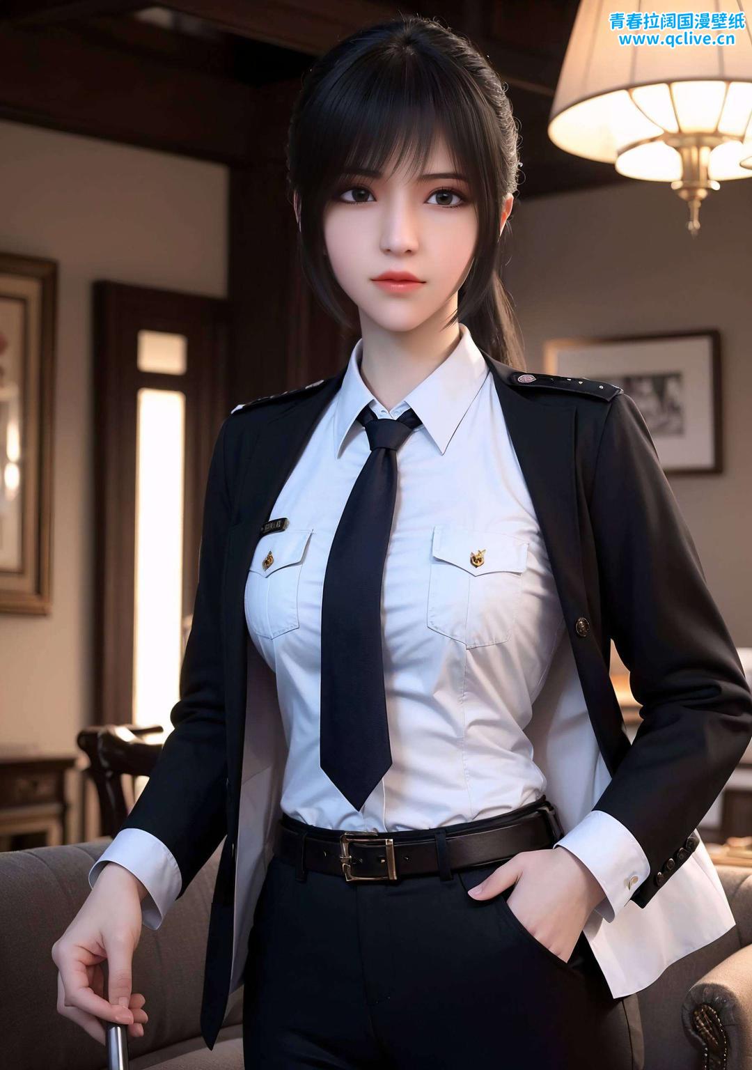 这款高清壁纸将国漫女神琪琳成年后的魅力展现得淋漓尽致精美细节描绘