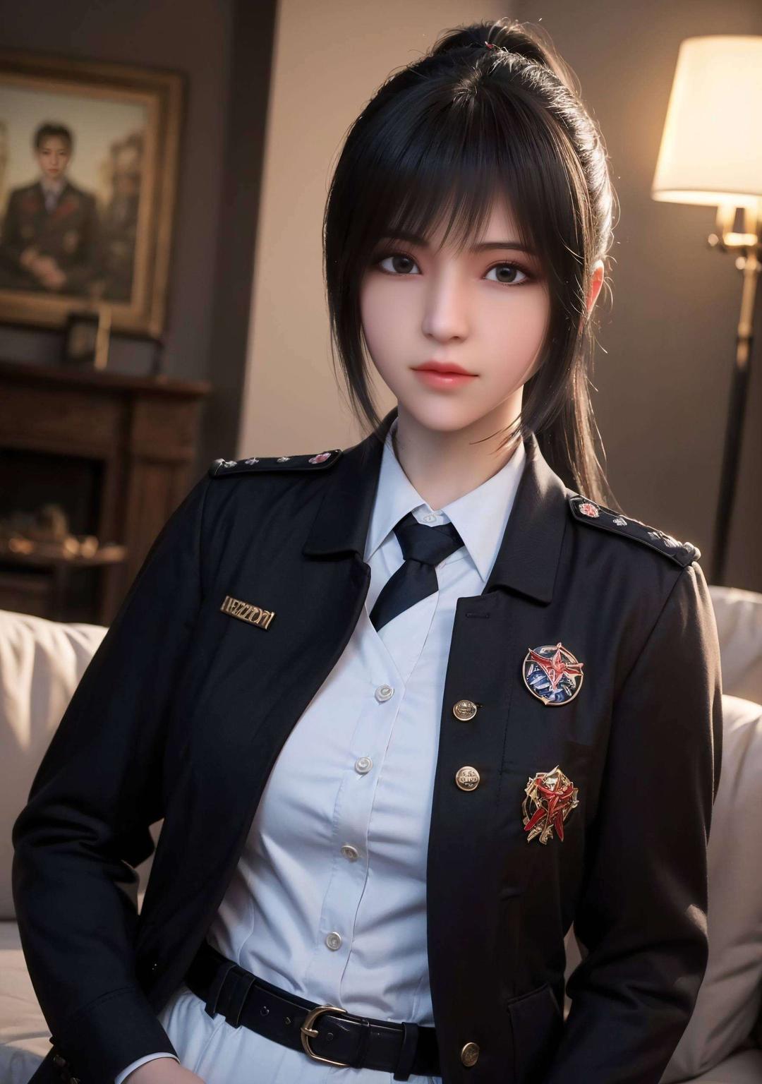 将国漫女神雄兵连琪琳的美丽瞬间完美呈现全屏高清