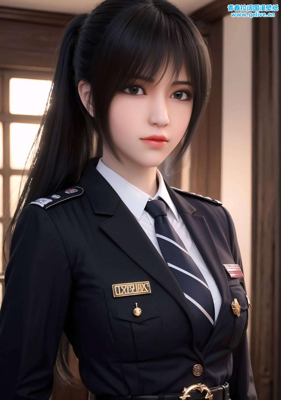 这款炫彩壁纸将国漫女神雄兵连琪琳的英姿展现得淋漓尽致让工作与学习充满活力与灵感