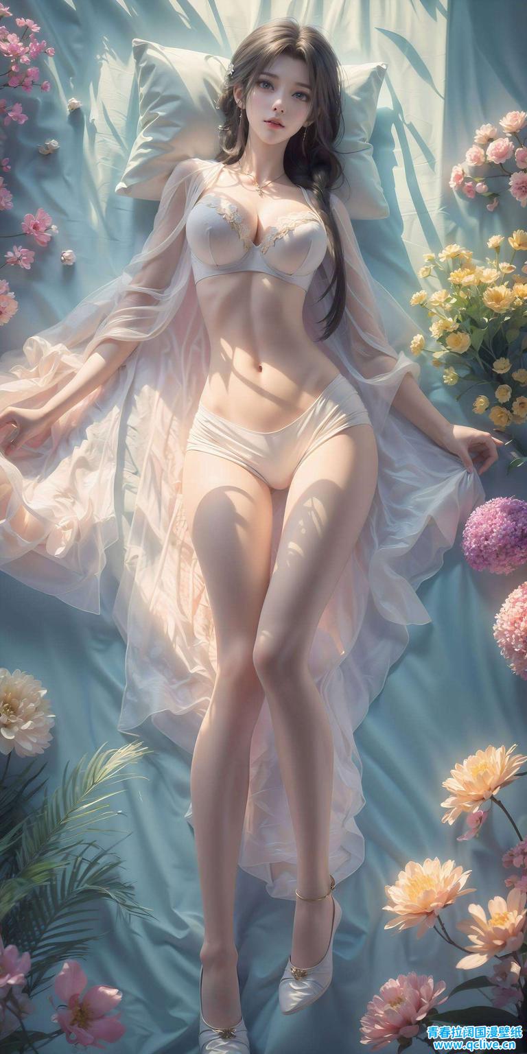 让每一次解锁都充满浪漫与惊喜清漪女神的倩影在壁纸间流转