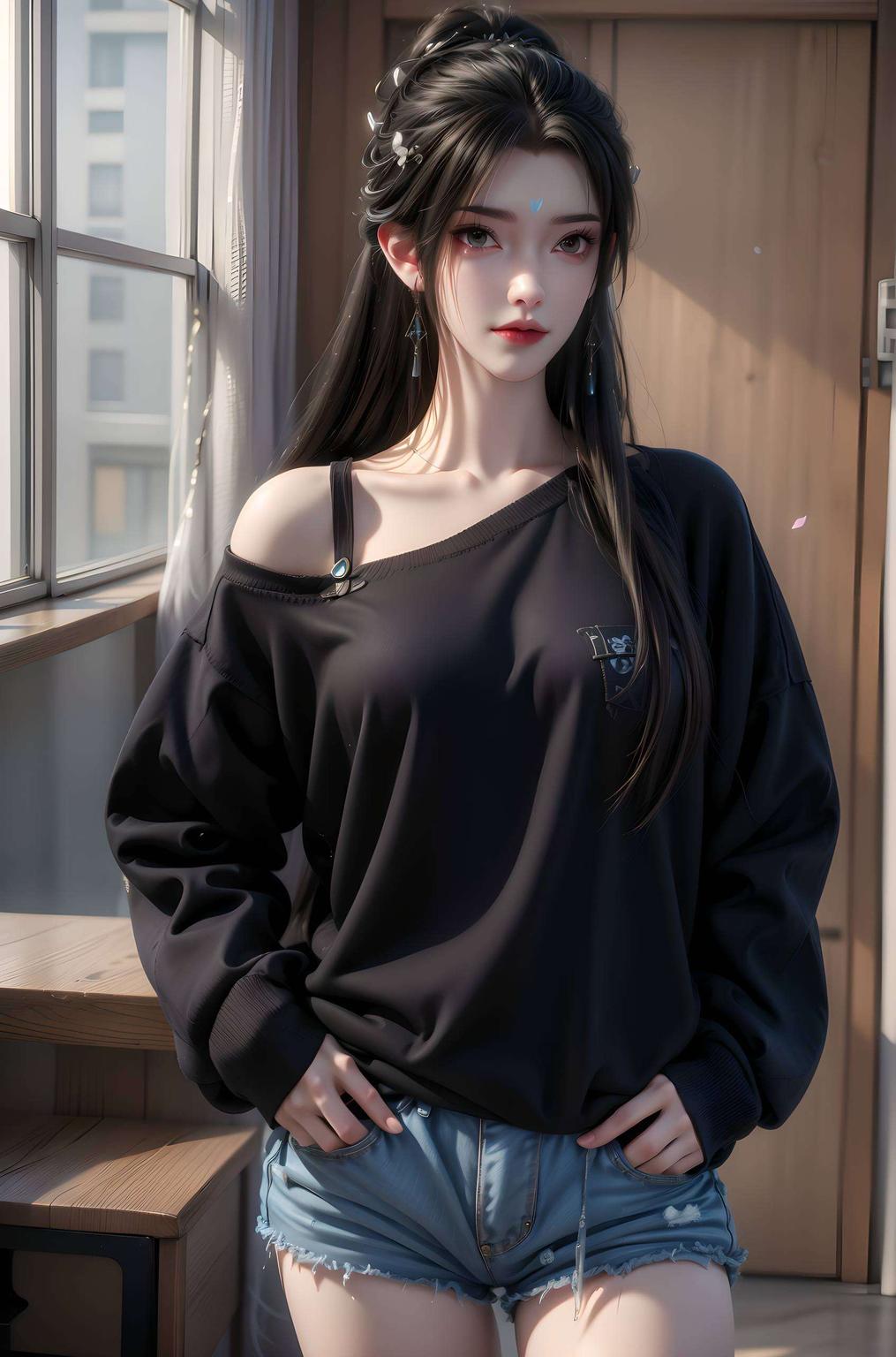 清漪与云曦两位国漫女神AI如梦如幻