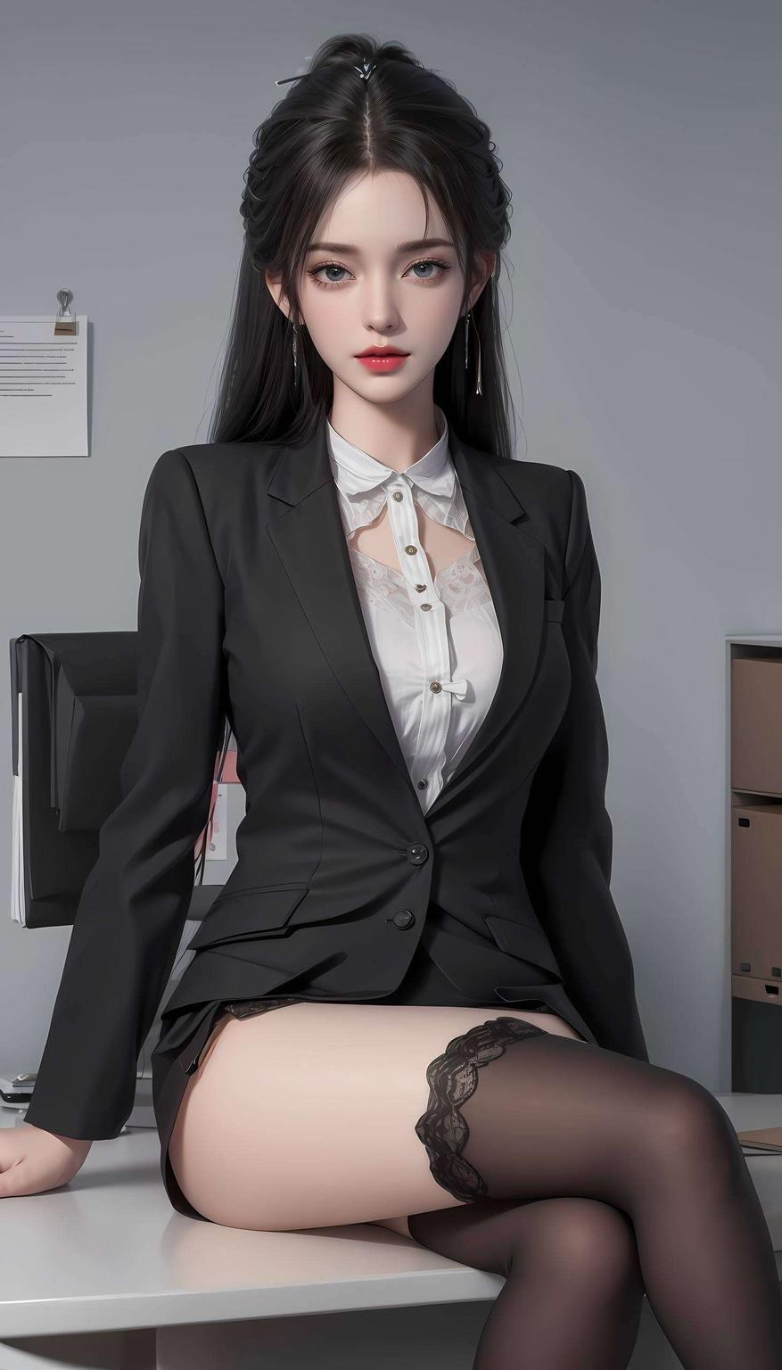 绘制出令人陶醉的AI绘画人物与背景为你的电脑桌面增添一抹别致的风景