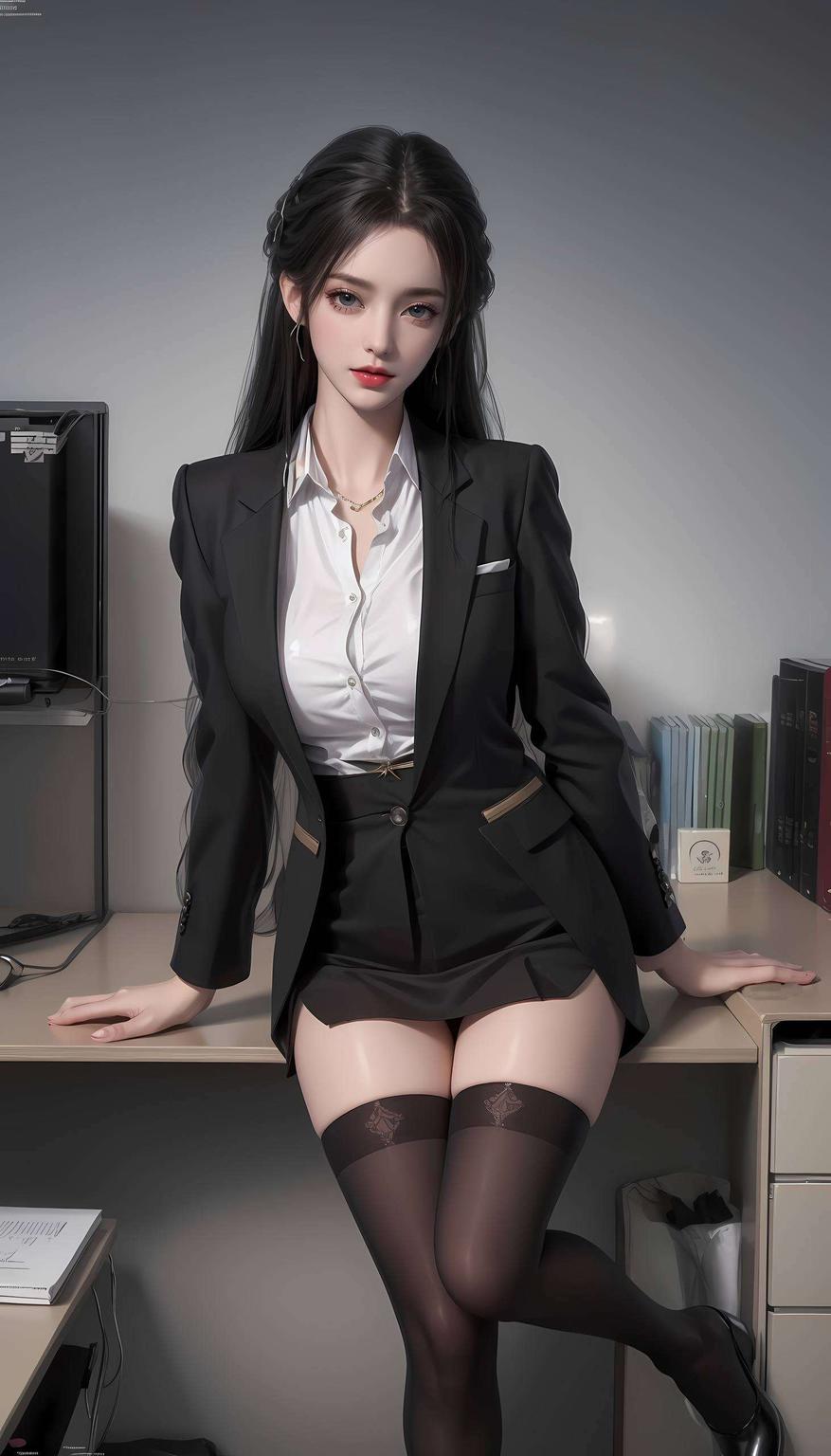 这位国漫美女壁纸为你的电脑桌面增添一抹不可多得的清新雅致