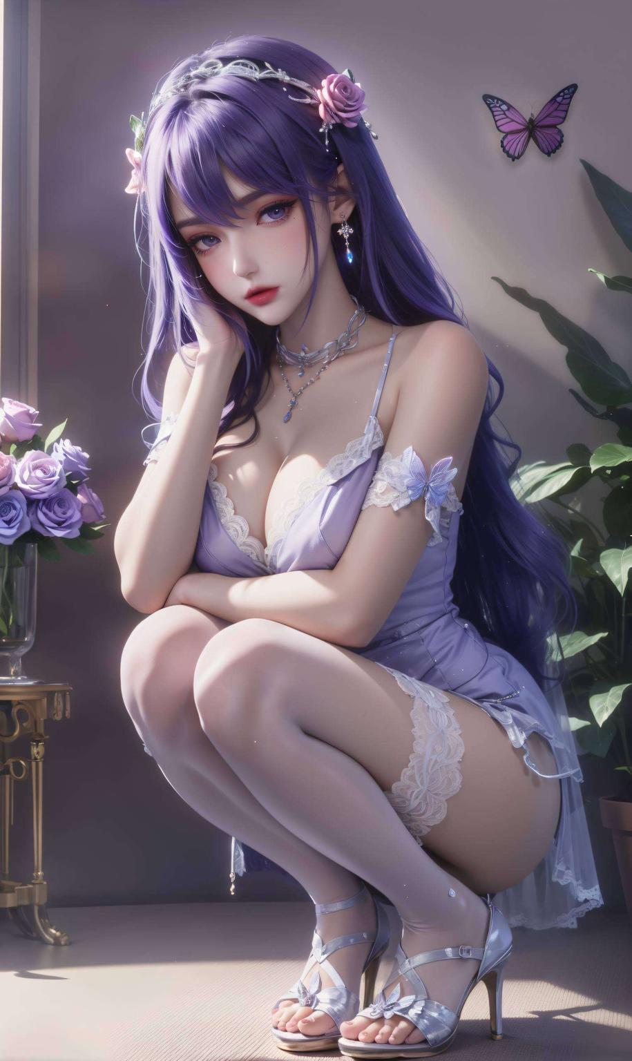 为你的电脑桌面注入一抹清新的气息国漫美女的魅力尽显于这款宽屏壁纸之中