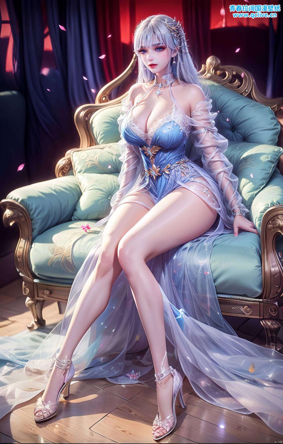 动漫迷们！今天给大家带来一款超美的国漫女主——圣采儿的高清壁纸！这款壁纸专为平板设计P图效果更是赞不绝口