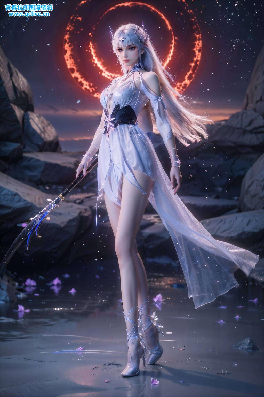 成为了当之无愧的国漫女神精选了圣采儿的精美画面