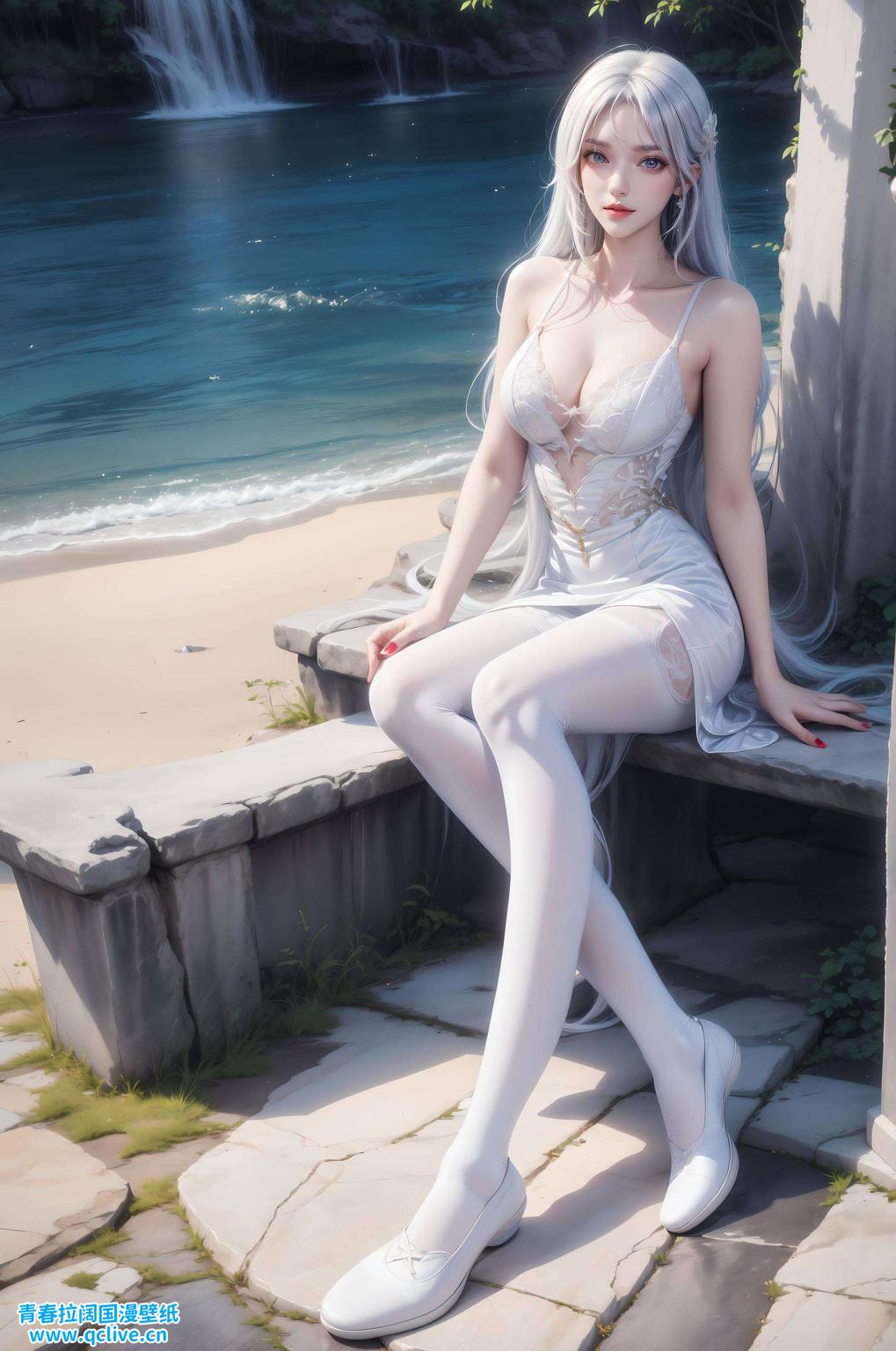 定会为你的日常增添无限活力动漫迷们！让你的电脑桌面也活力四射吧！这款高清壁纸以国漫美女圣采儿为主角