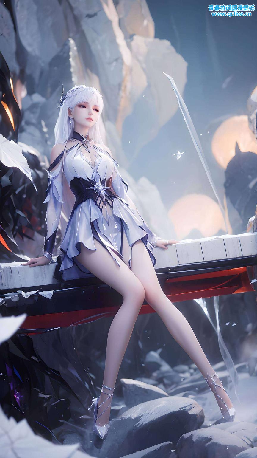 在这静态的国漫世界里苹果宽屏壁纸将她的魅力展现得淋漓尽致