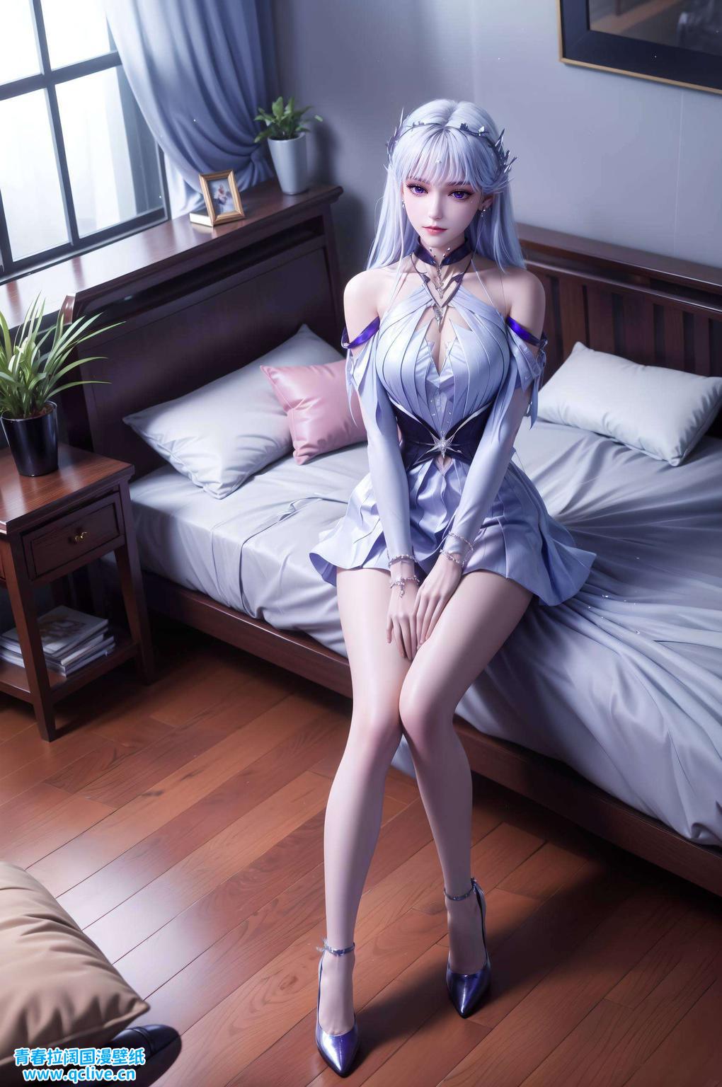 这款炫彩壁纸将为你带来一抹明媚的阳光以圣采儿的高清4K笑容为灵感