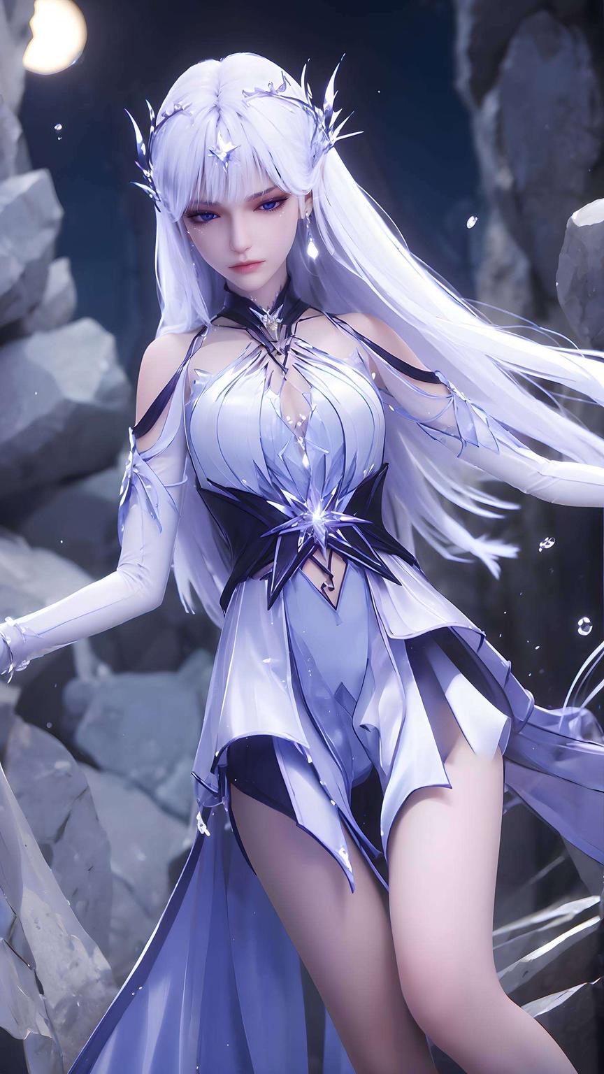 恬静的表情为你的桌面带来一抹清新脱俗的韵味