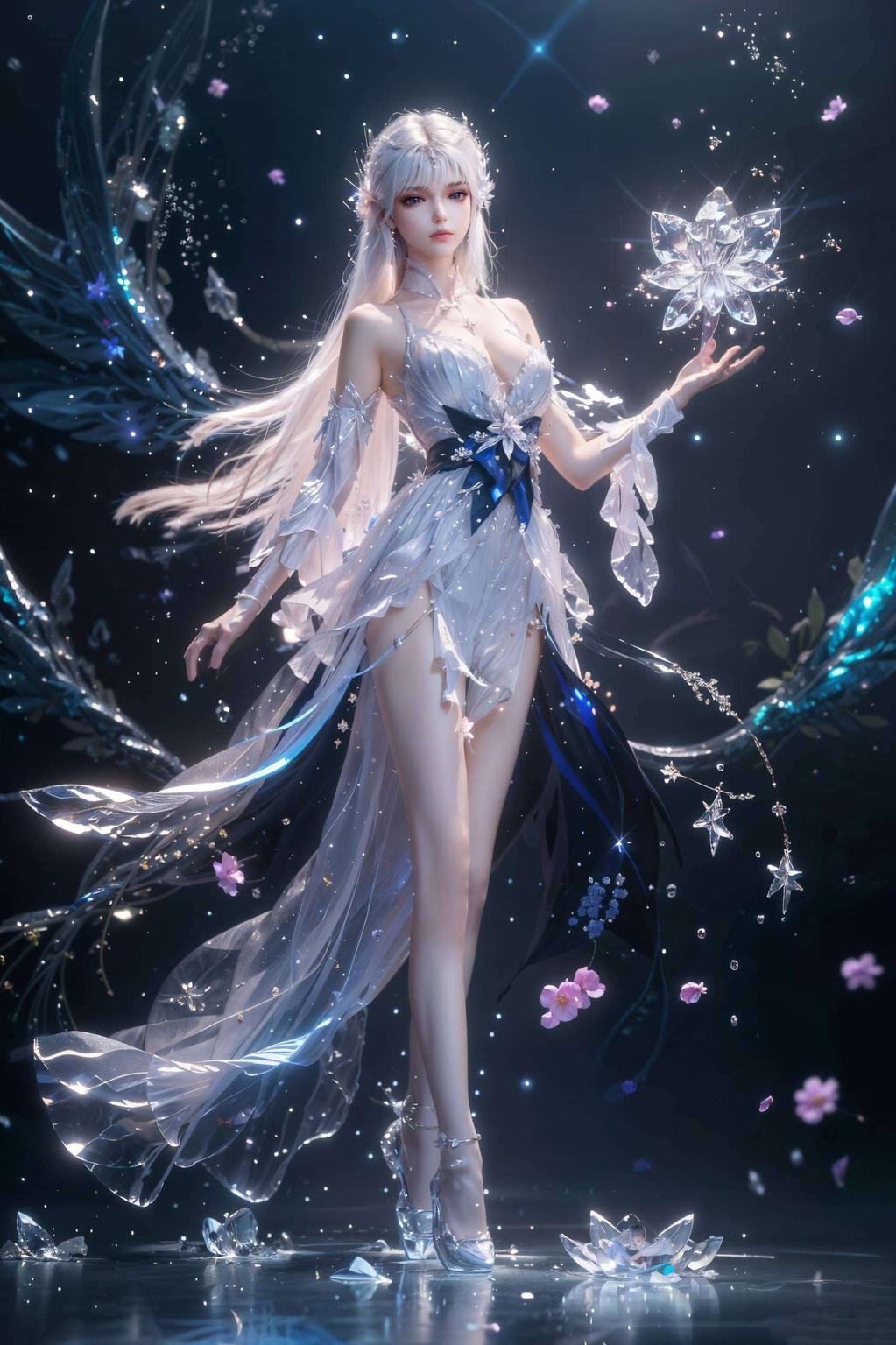 绿意盎然的衣袂轻扬4K细腻画质