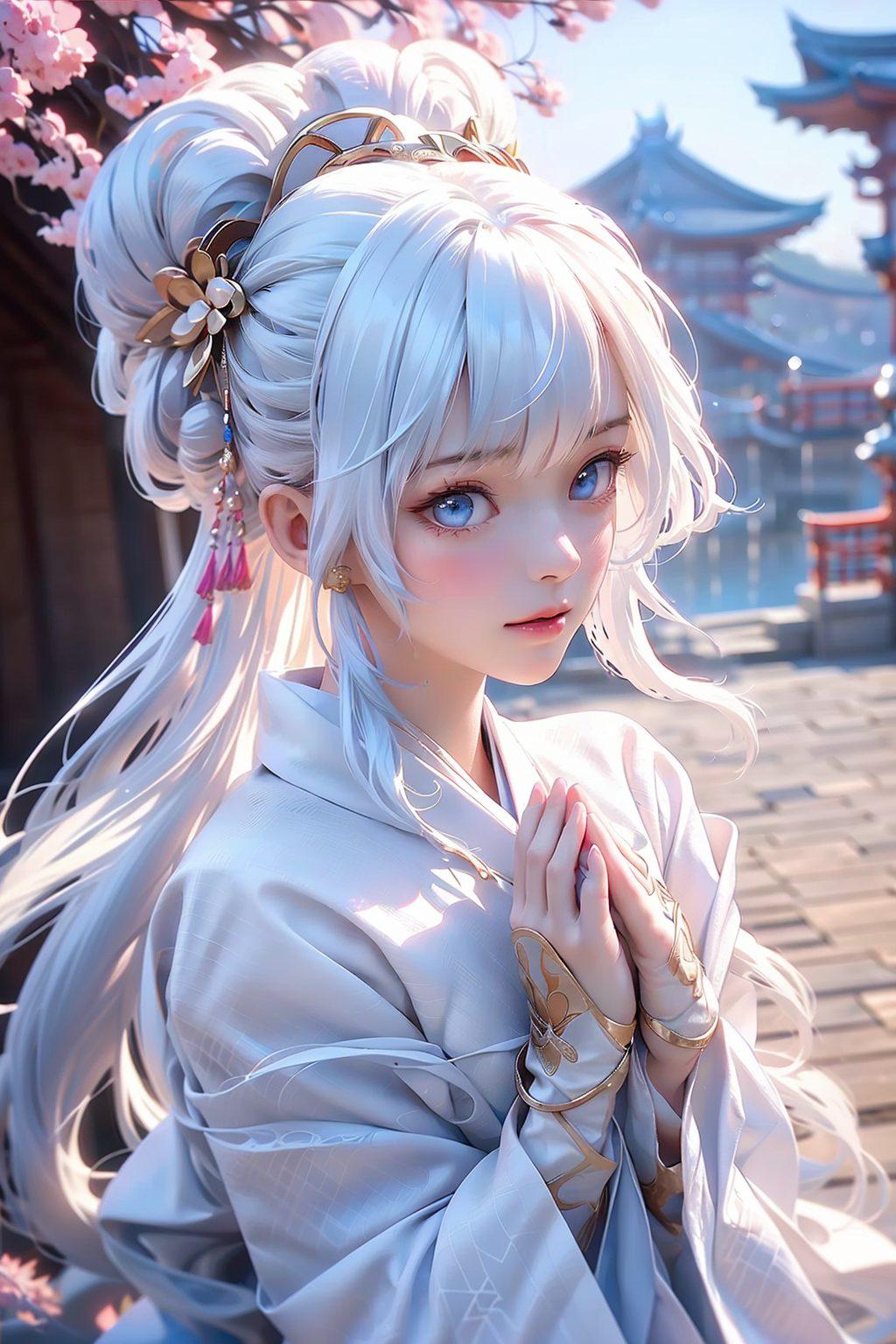 每一次目光触及尽在这张花卉壁纸中