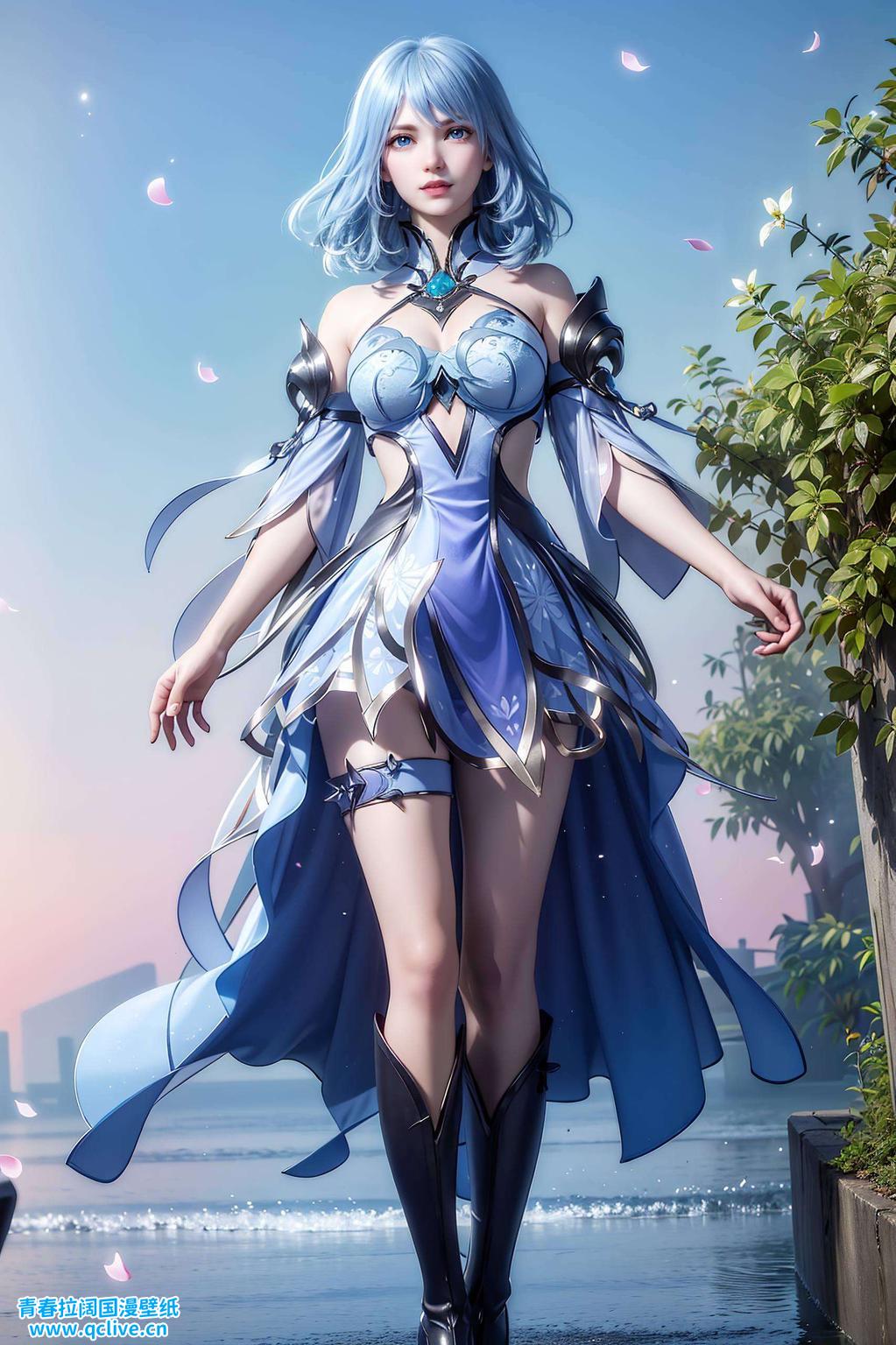 这款【AI国漫美女梦幻iPhone国漫女神壁纸】高清画质