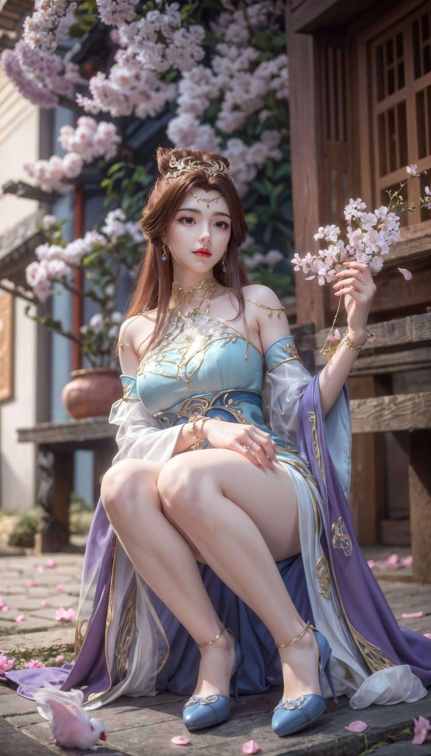 这款以苏灵韵为主角的动态壁纸为你的电脑桌面注入无限活力