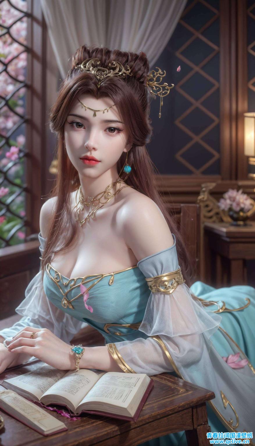 苏灵韵公主壁纸仿佛公主的魔法力量在流转