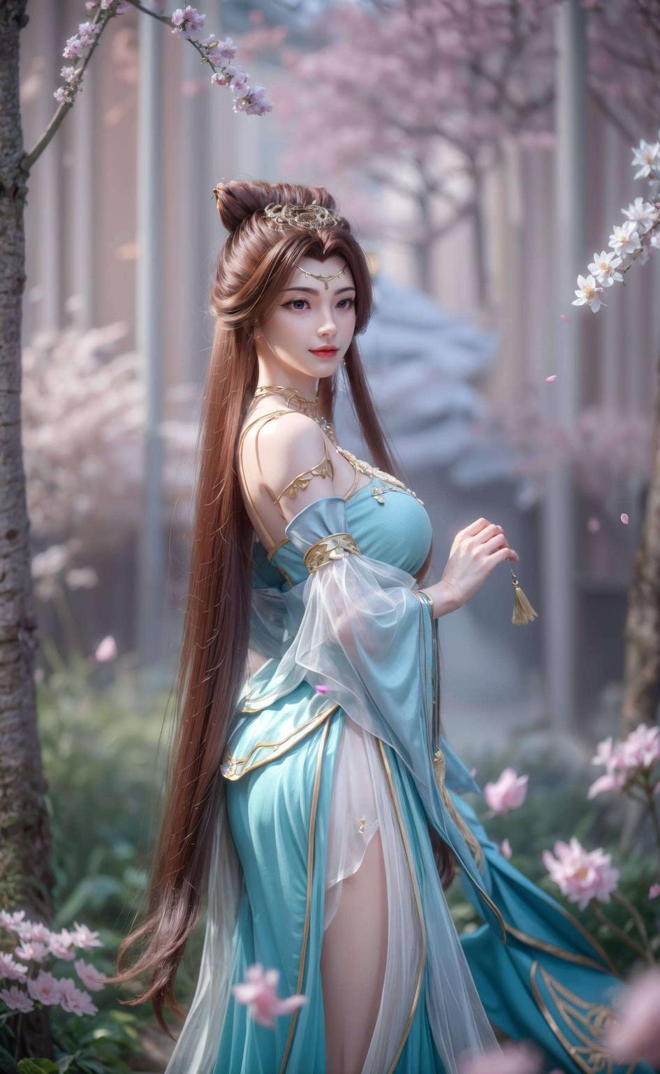 感受她的魅力让心情随风起舞