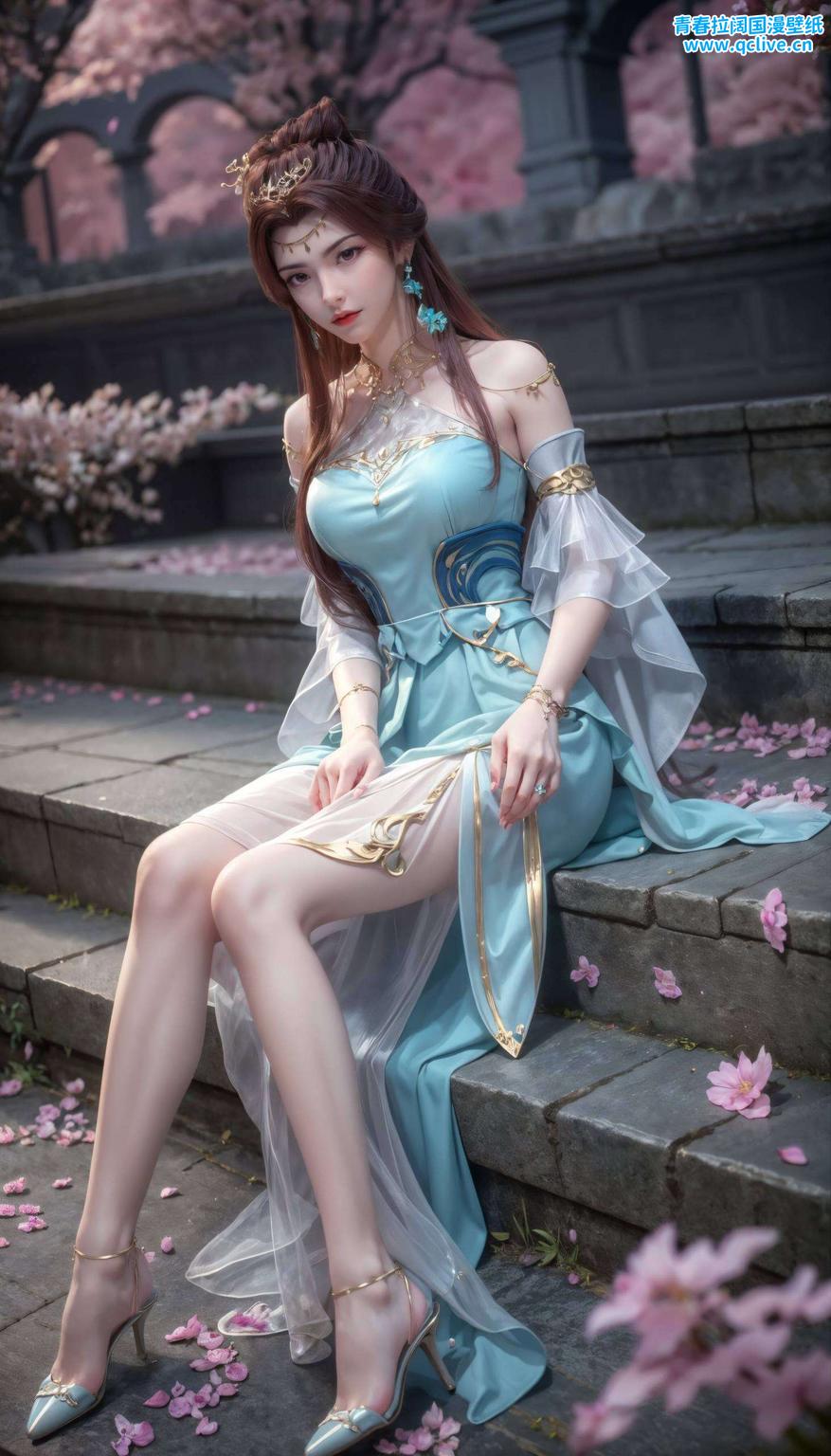 邂逅高清壁纸！【苏灵韵】的美眸如星辰融合Ins风潮