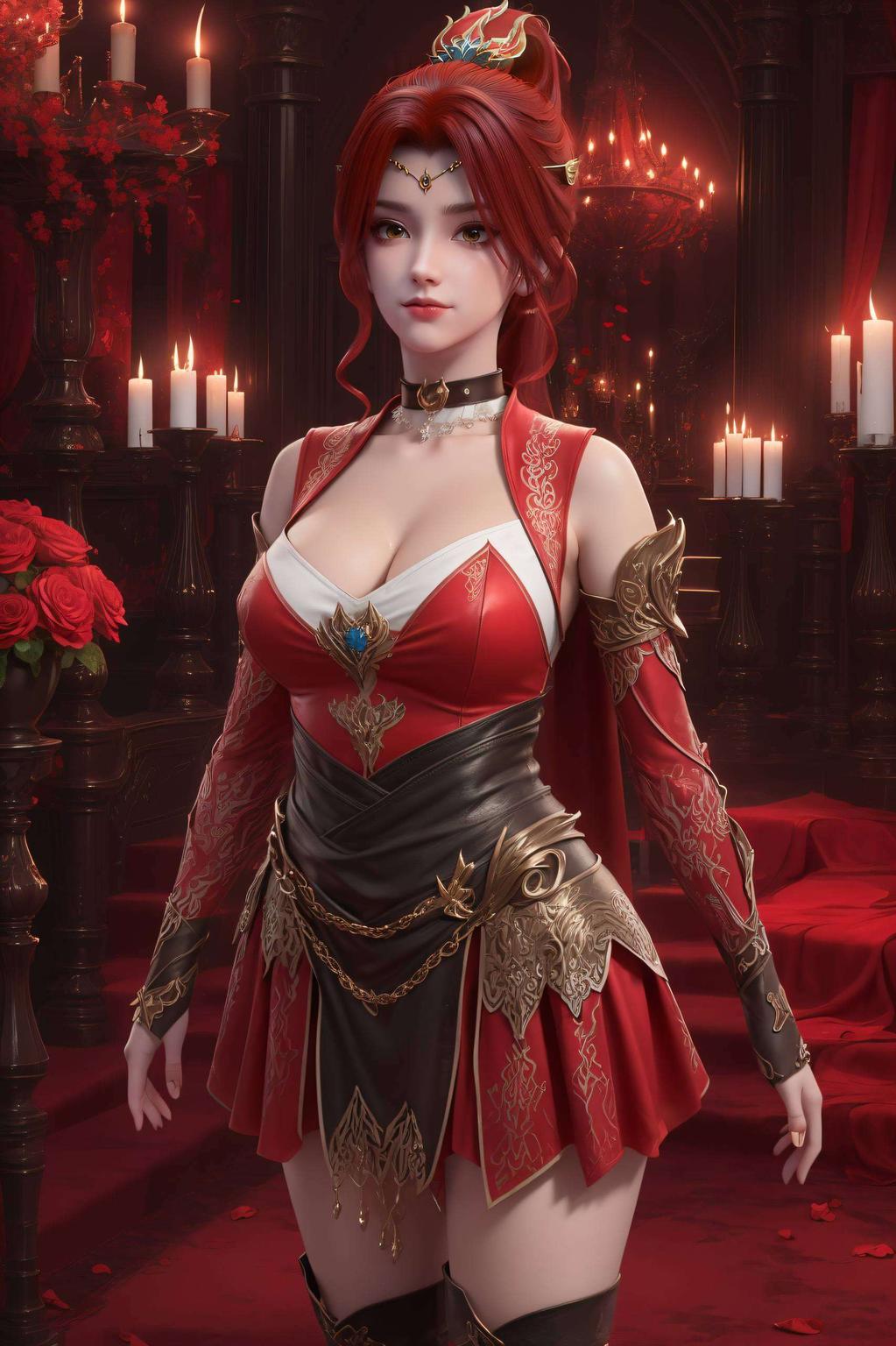 无论是手机桌面还是电脑背景绘制唐火儿这款国漫美女壁纸