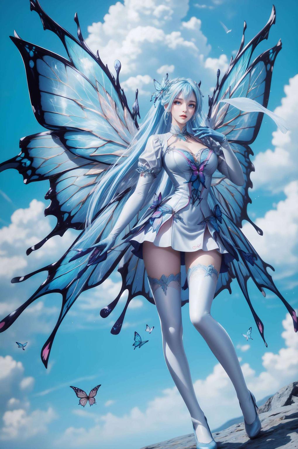 如诗如画的动画艺术国漫女主的魅力在1080p完美像素中绽放