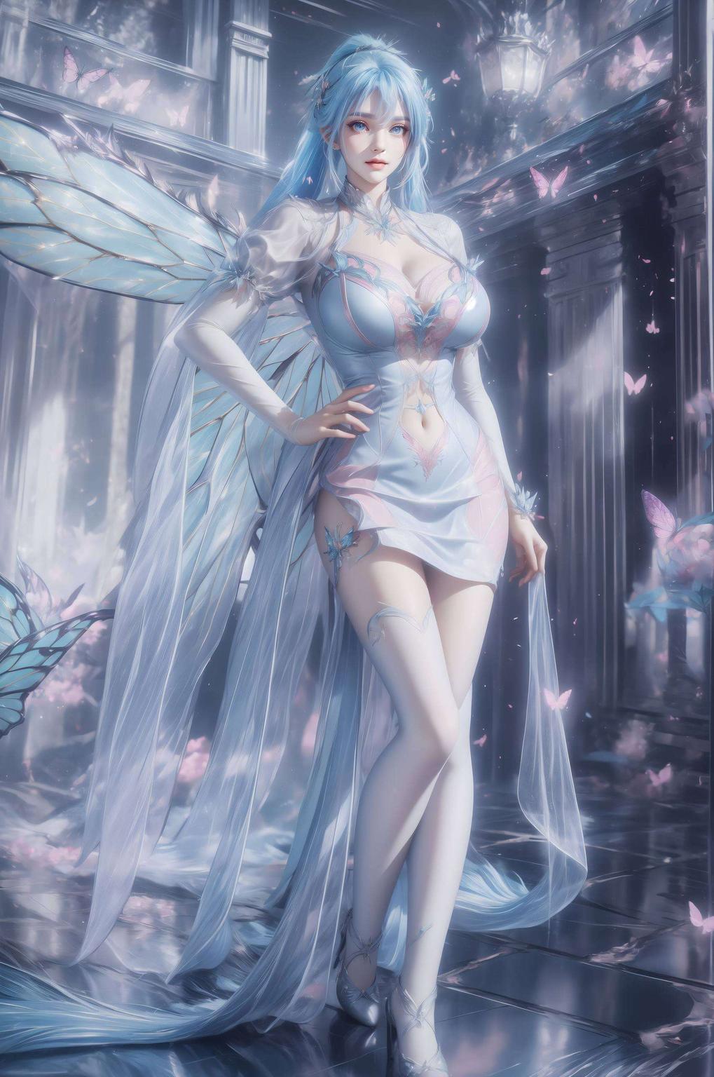 尽显优雅与灵动如同壁画中的古典美人