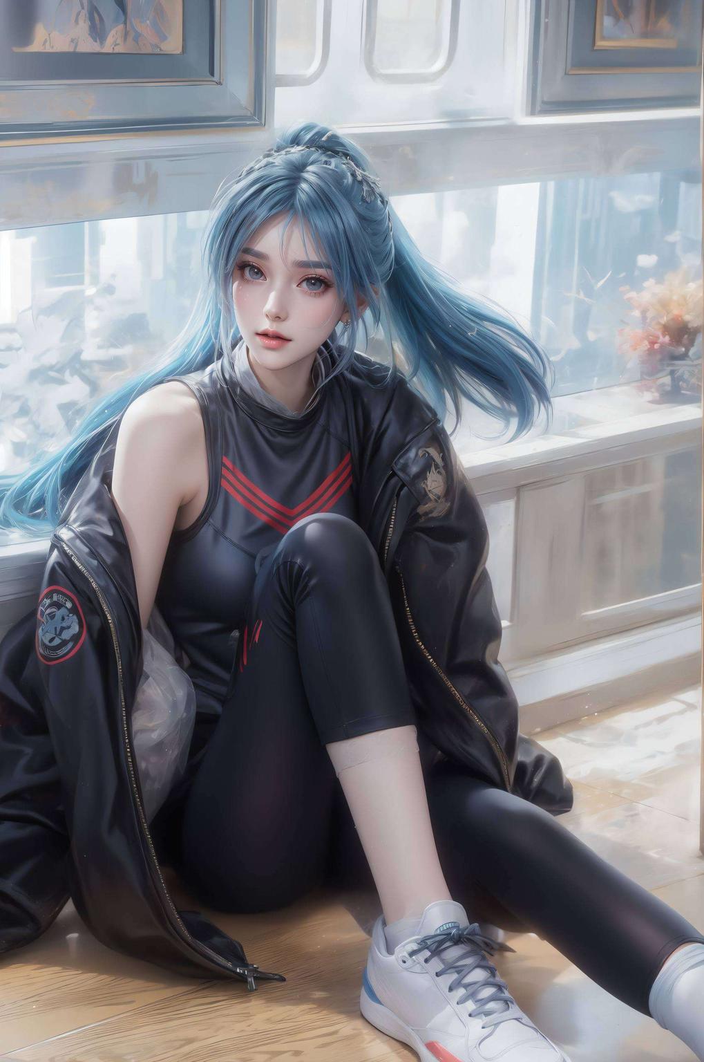 一边是科技感的简洁线条一同构筑出独特的视觉盛宴