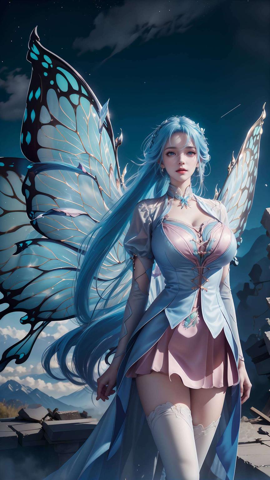 灵动眼神如星辰这款护眼壁纸包