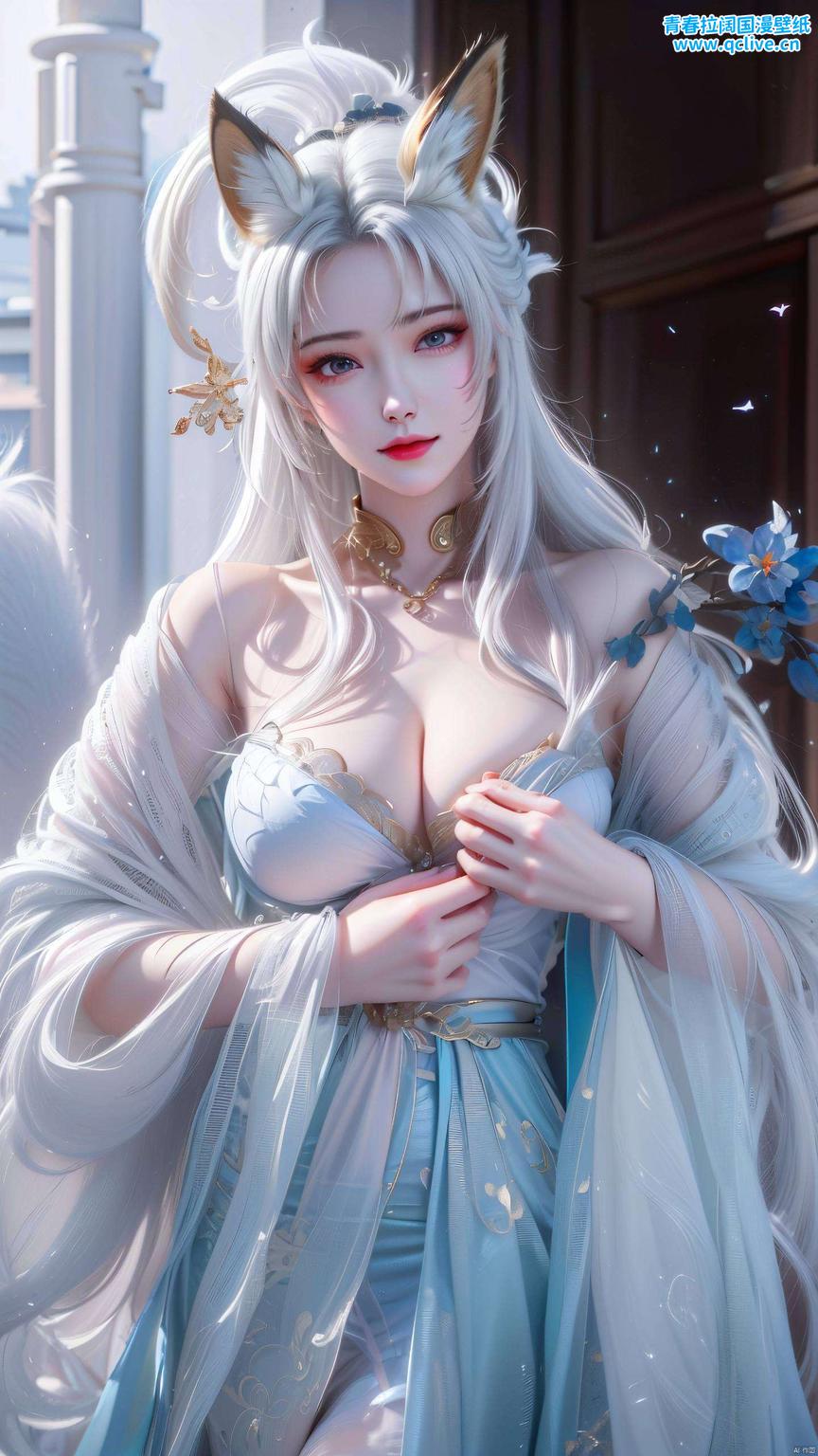 感受古典与现代的交融之美天狐仙子新形象高清壁纸