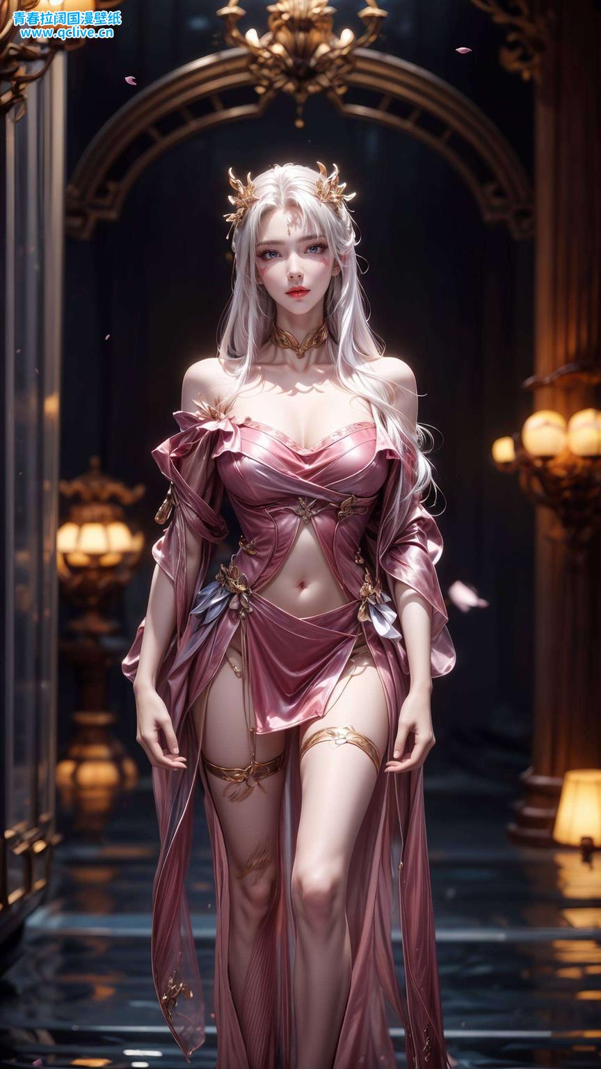 穿梭于未来都市的霓虹森林以赛博朋克的炫酷色彩