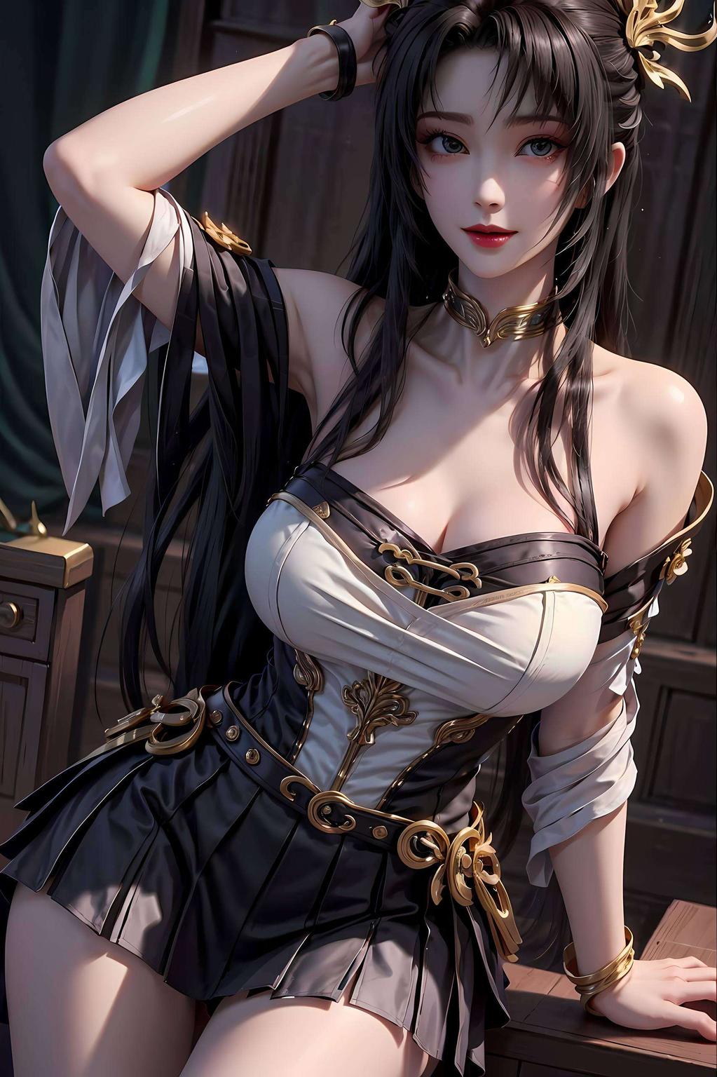 化身为AI国漫女神都让人陶醉于国漫的魅力