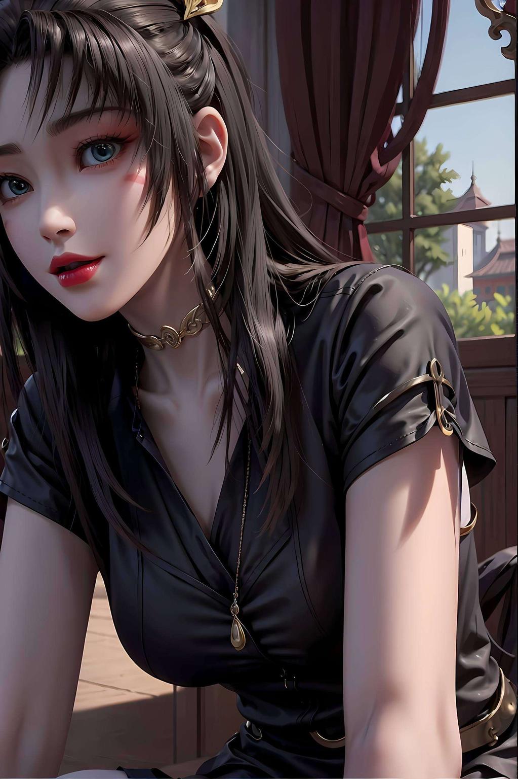 高清图片展现了她优雅迷人的风采让每一天的工作与学习都充满活力与想象