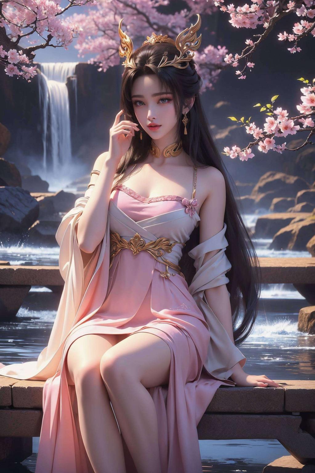 将神秘的天狐仙子化作桌面风景绘天狐仙子之韵