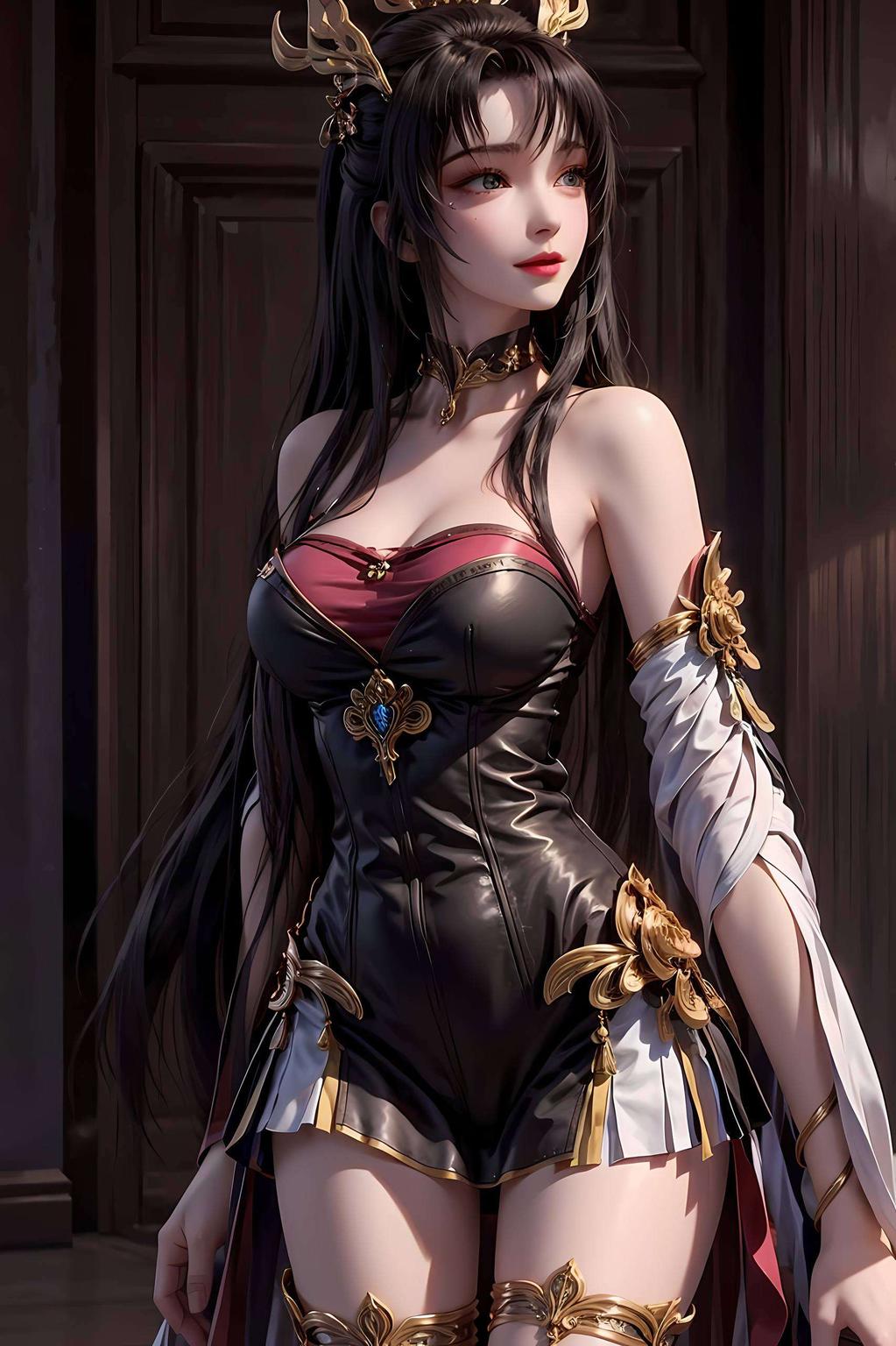 成为桌面上的视觉盛宴黑白交融的神秘色彩