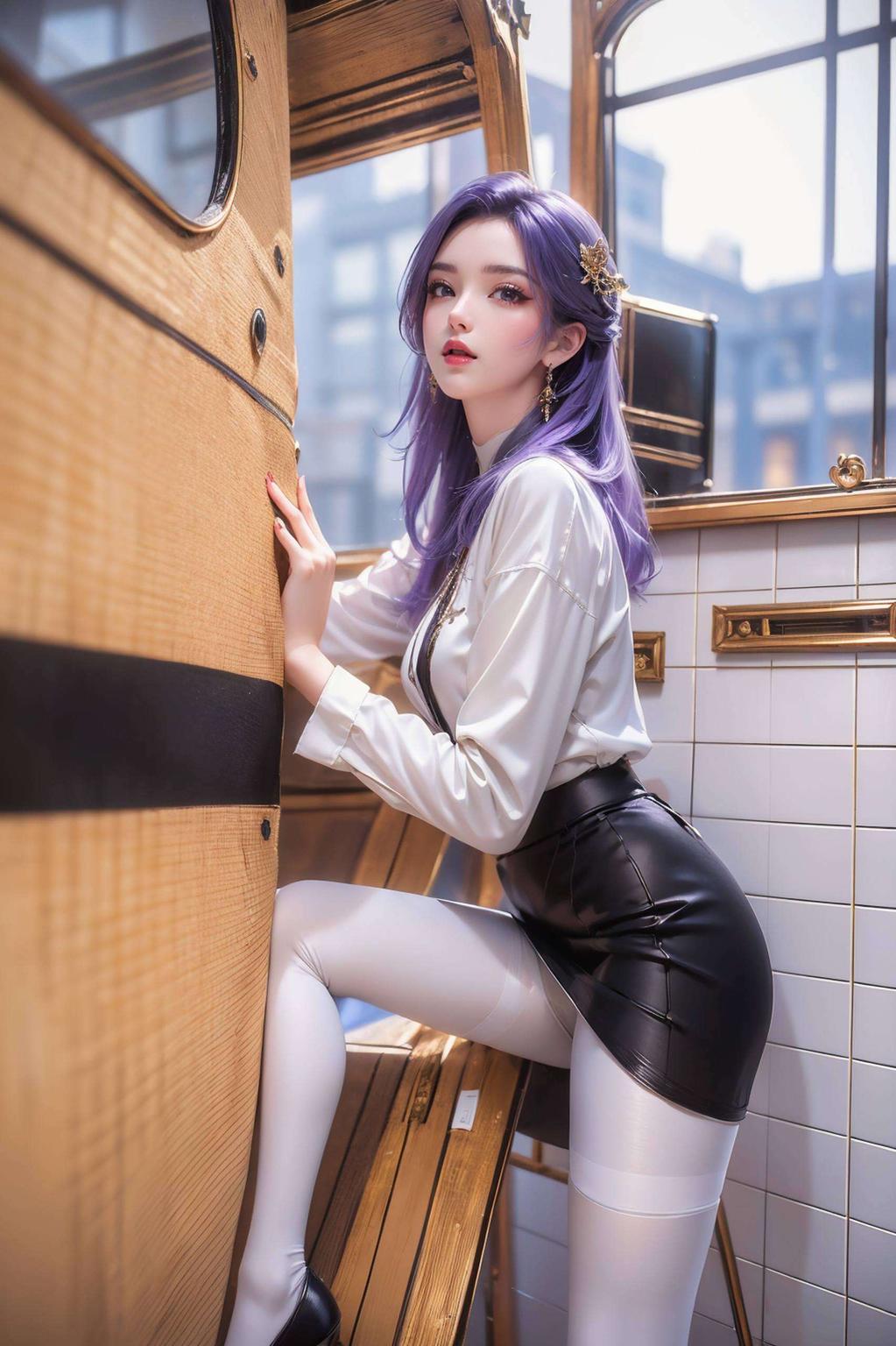 将她的魅力展现得淋漓尽致桌面瞬间焕发光彩！