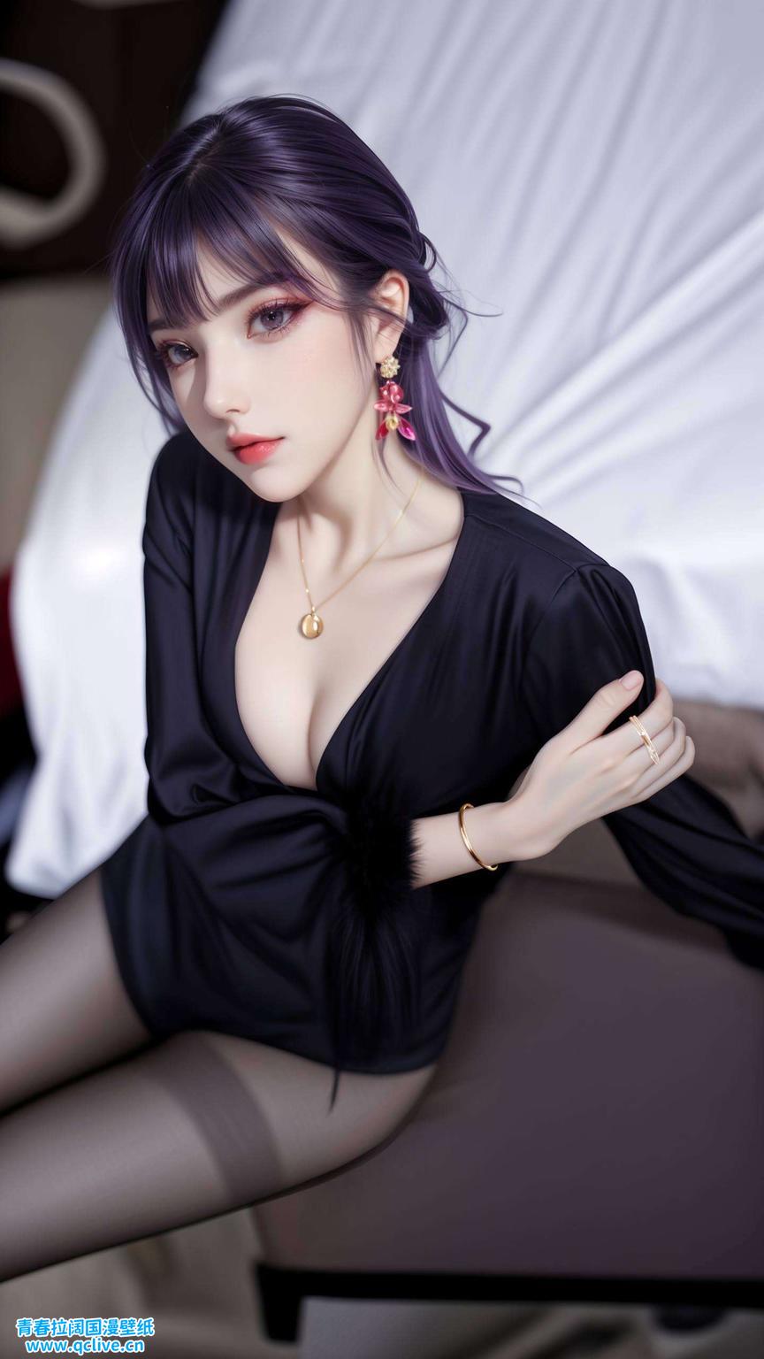 打造超高清4K国漫女生壁纸每一帧都如艺术画作