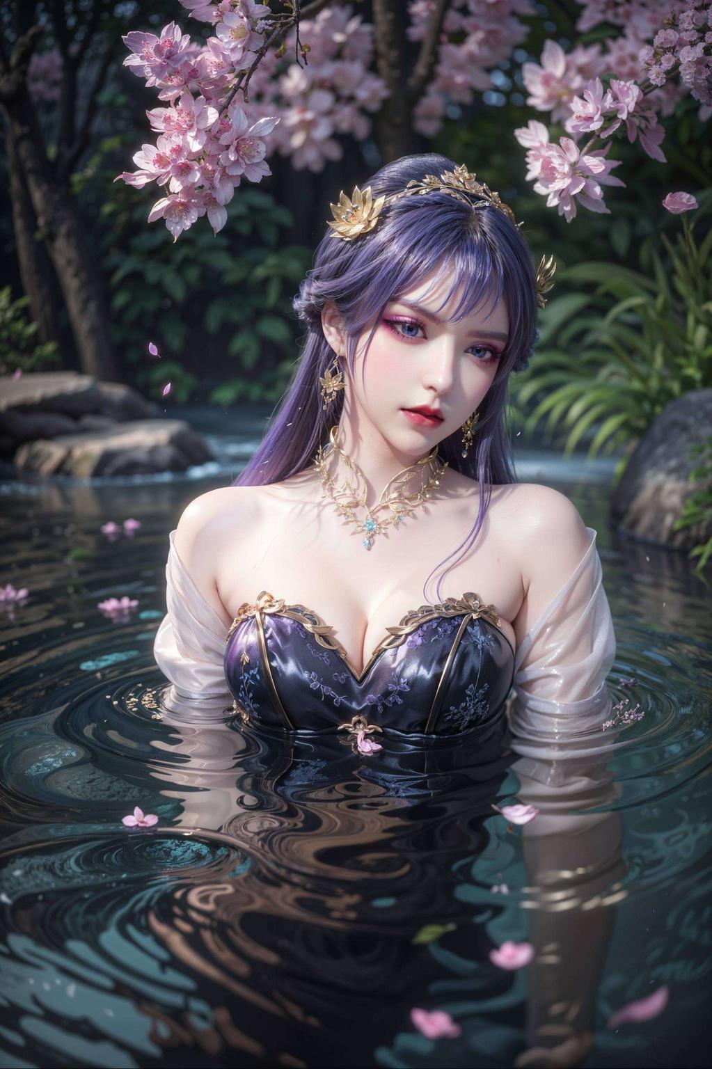 背景中融入的国漫元素打造出独特的视觉盛宴