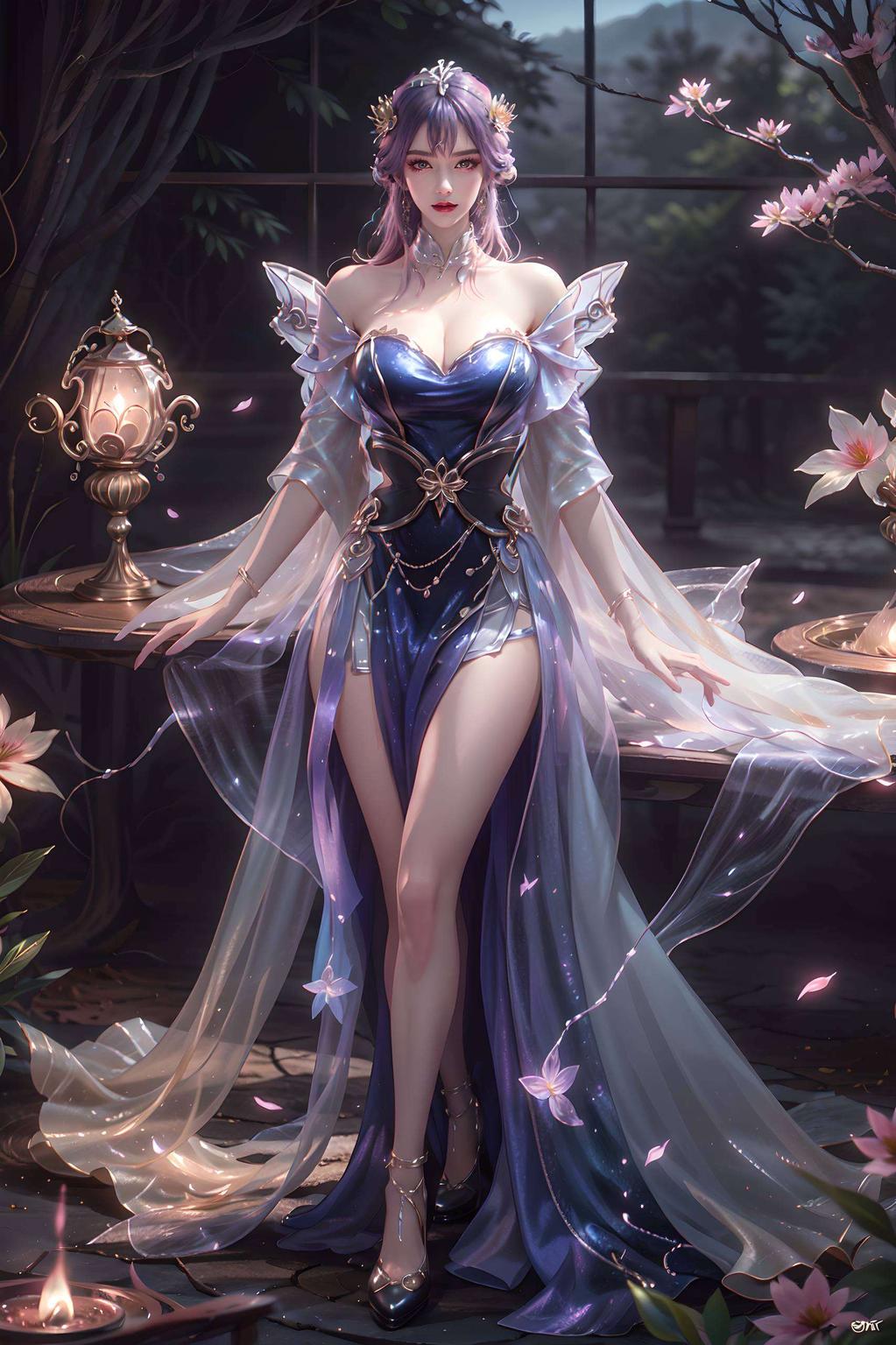 其骨骼素材细腻描绘又添现代美感