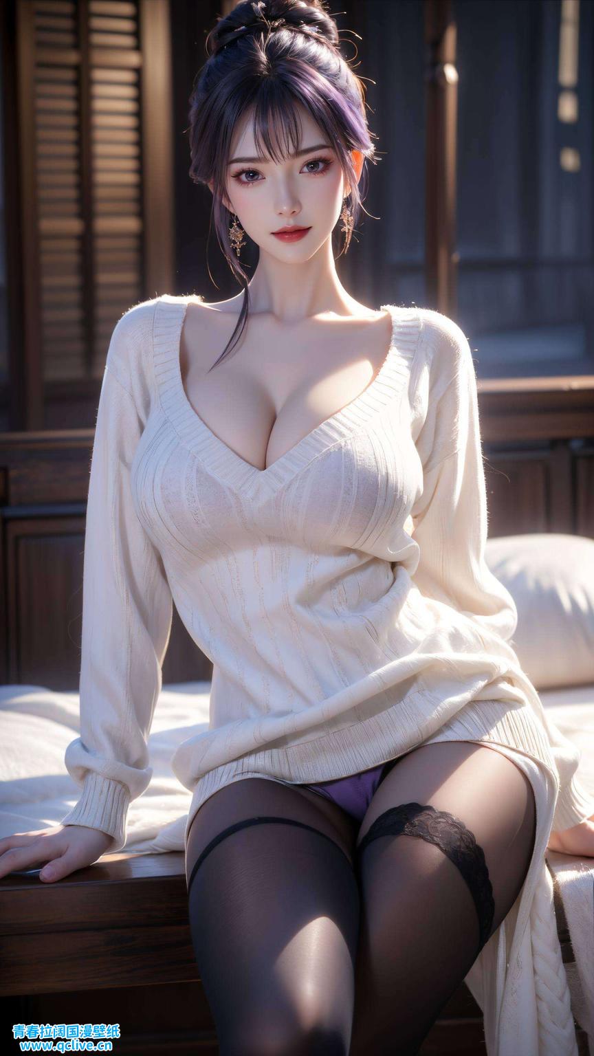 2K高清动画壁纸以天穹游侠为主题的AI绘画角色笑容素材