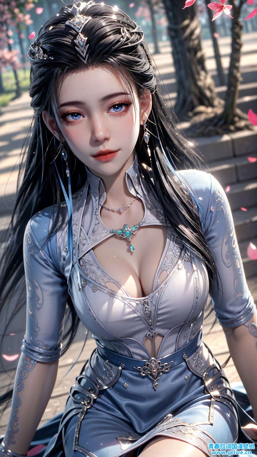 成为4k高清国漫女主AI拼贴电脑壁纸的宠儿与美女动画壁纸共舞