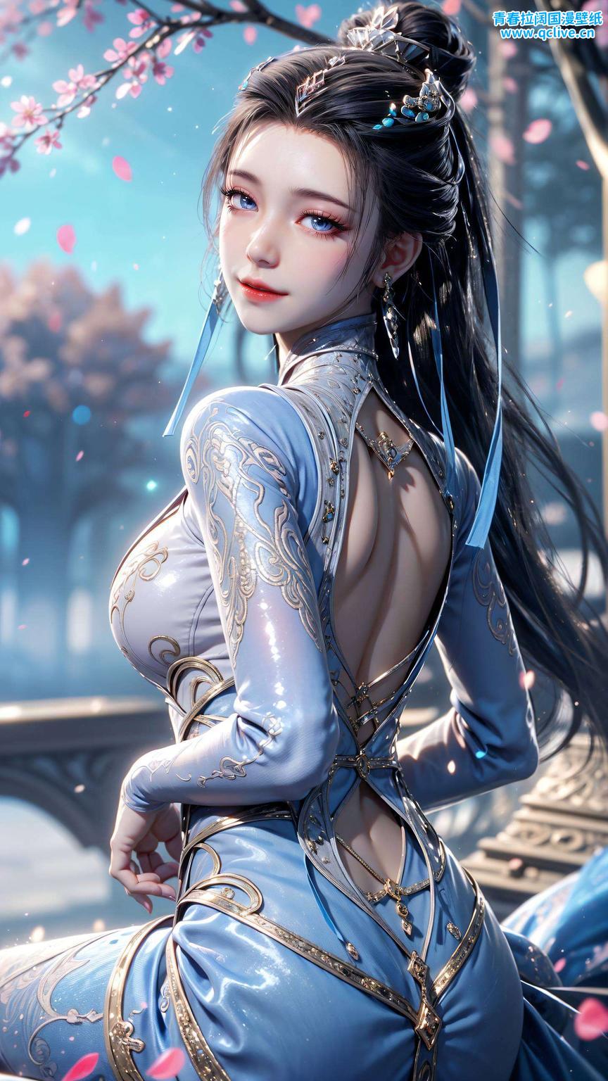 宛如一幅特别油画iPhone专属作品细腻的笔触描绘出她的婉约风姿