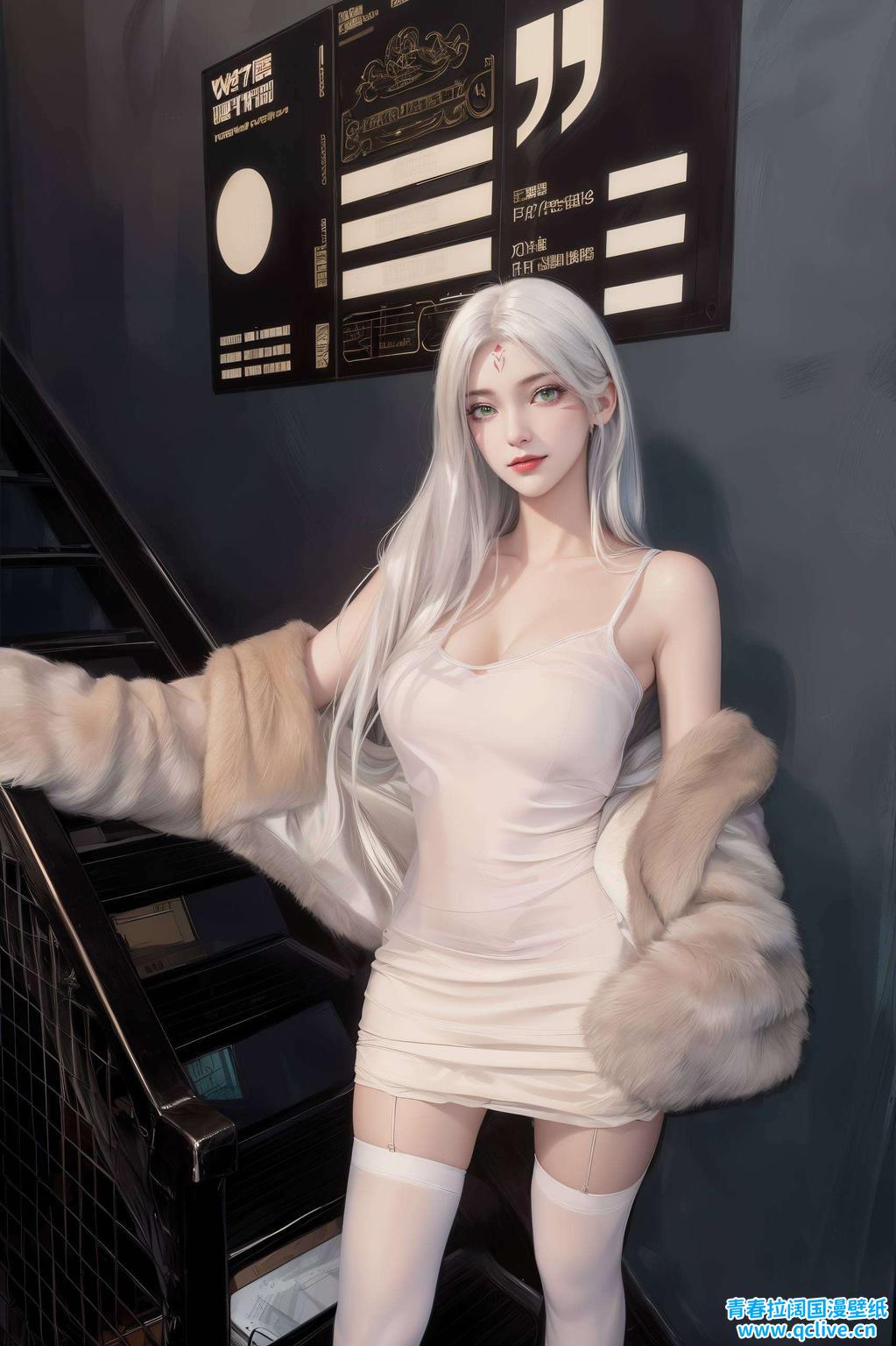 色彩鲜明这款高品质作品格纹iPhone动画壁纸