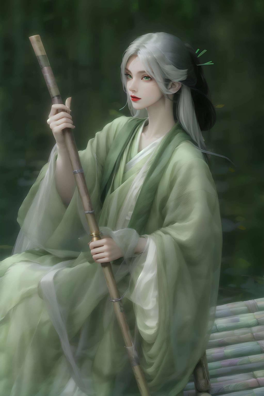 小白诛仙世界中的灵动仙子